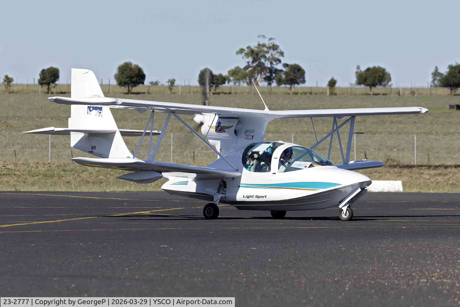 23-2777, Scoda Aeronautica Super Petrel LS C/N S0361, Warbirds Over Scone 2026.