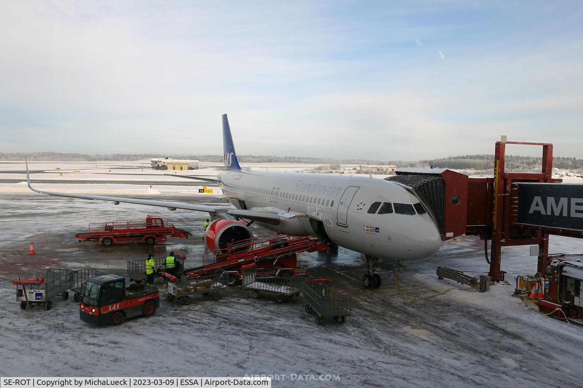 SE-ROT, 2019 Airbus A320-251NEO C/N 9116, A frosty morning at Arlanda