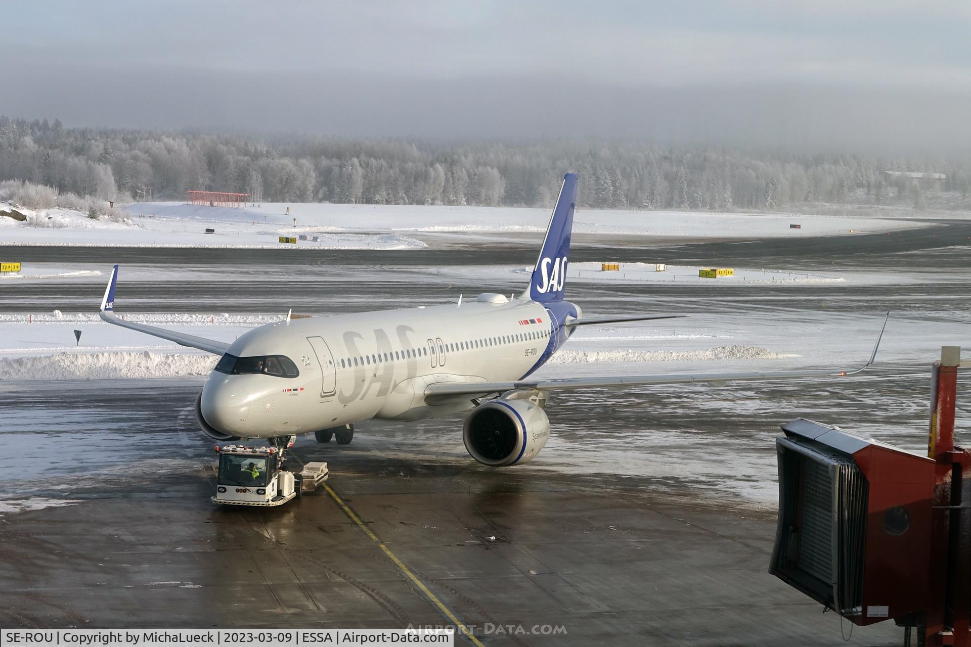 SE-ROU, 2019 Airbus A320-251N C/N 9262, A frosty morning at Arlanda