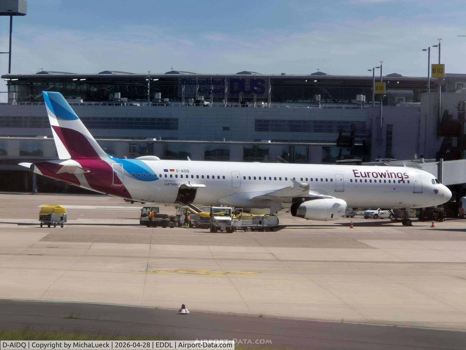 D-AIDQ, 2012 Airbus A321-231, c/n 5028, At Düsseldorf Lohausen