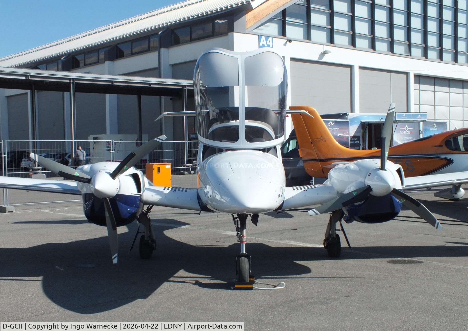 D-GCII, Diamond DA42 NG Twin Star Twin Star, Diamond DA-42 NG Twin Star at the AERO 2026, Friedrichshafen