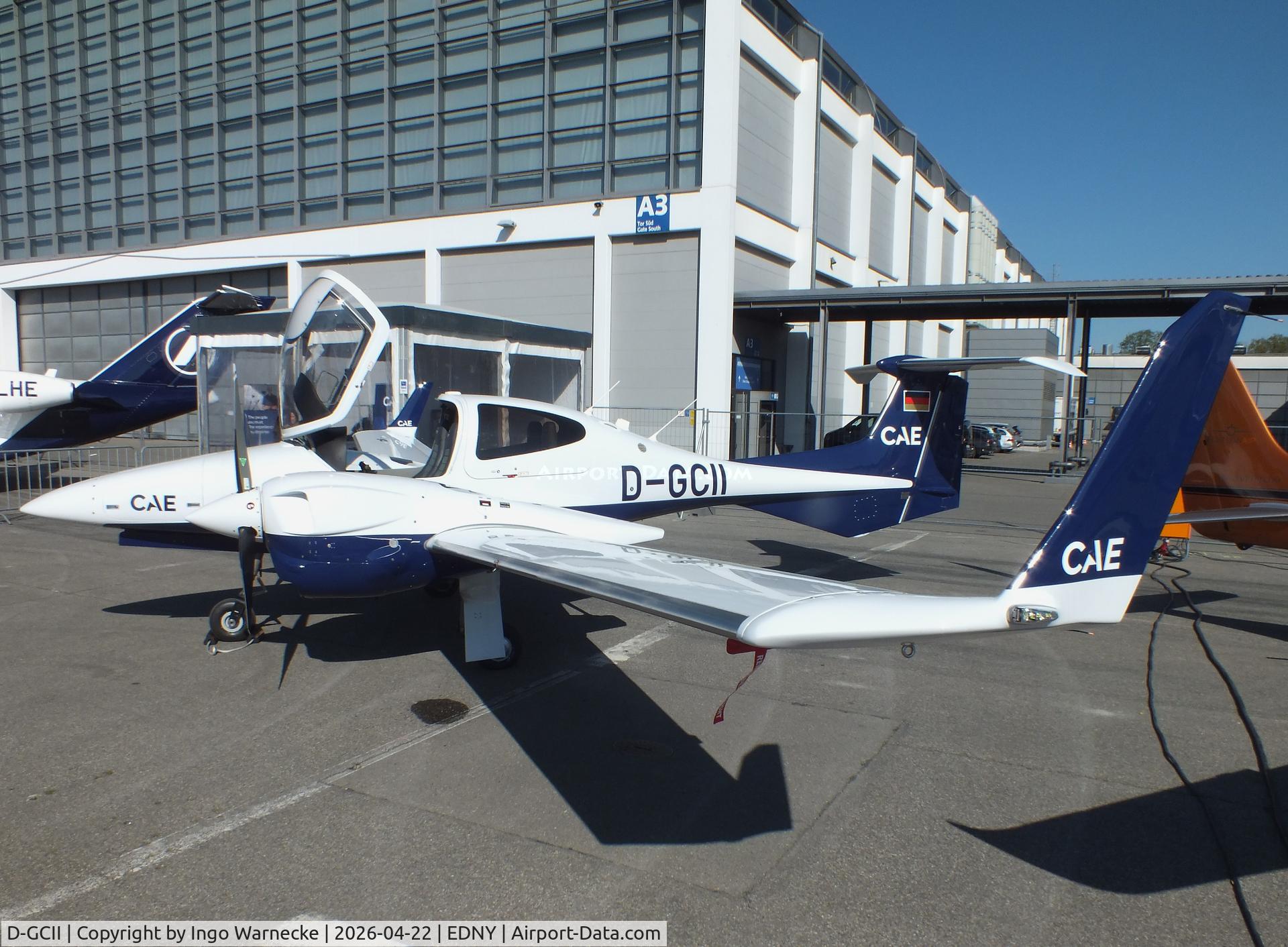 D-GCII, Diamond DA42 NG Twin Star Twin Star, Diamond DA-42 NG Twin Star at the AERO 2026, Friedrichshafen