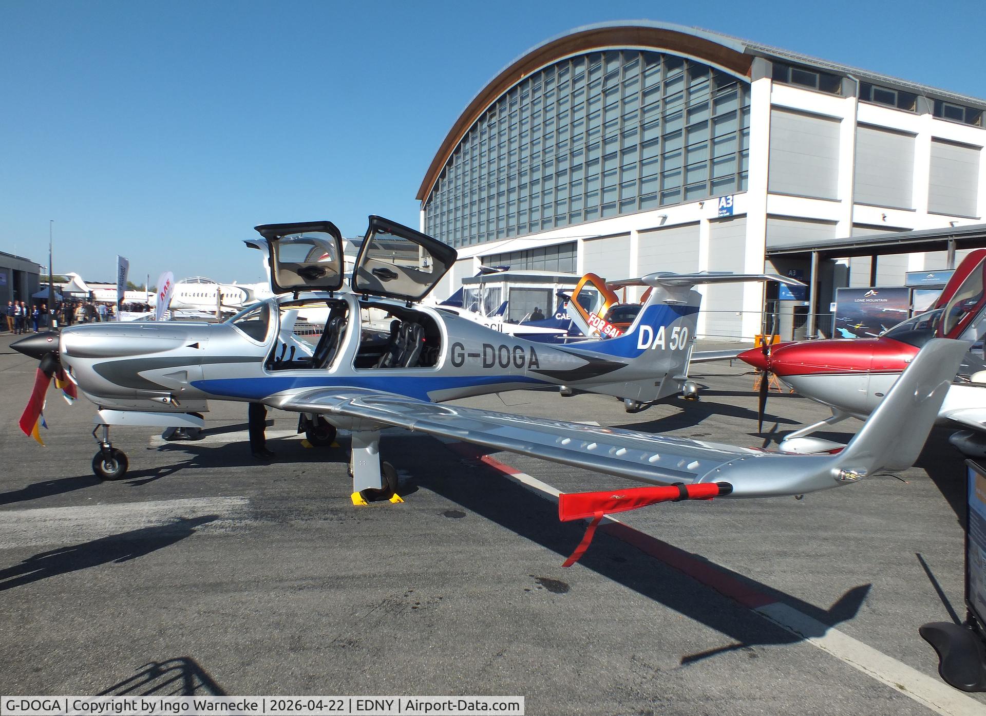 G-DOGA, 2021 Diamond DA-50C C/N 50.C.A.A.014, Diamond DA-50C at the AERO 2026, Friedrichshafen #c