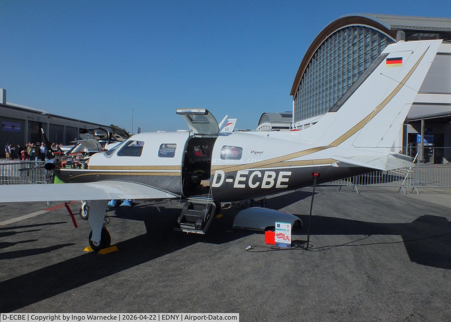 D-ECBE, 2001 Piper PA-46-500TP Malibu Meridian, c/n 4697063, Piper PA-46-500TP Malibu Meridian at the AERO 2026, Friedrichshafen