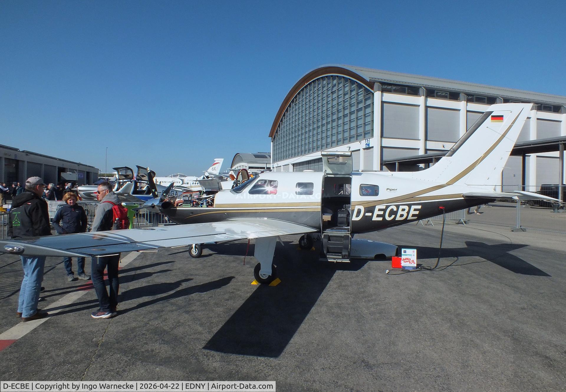 D-ECBE, 2001 Piper PA-46-500TP Malibu Meridian, c/n 4697063, Piper PA-46-500TP Malibu Meridian at the AERO 2026, Friedrichshafen
