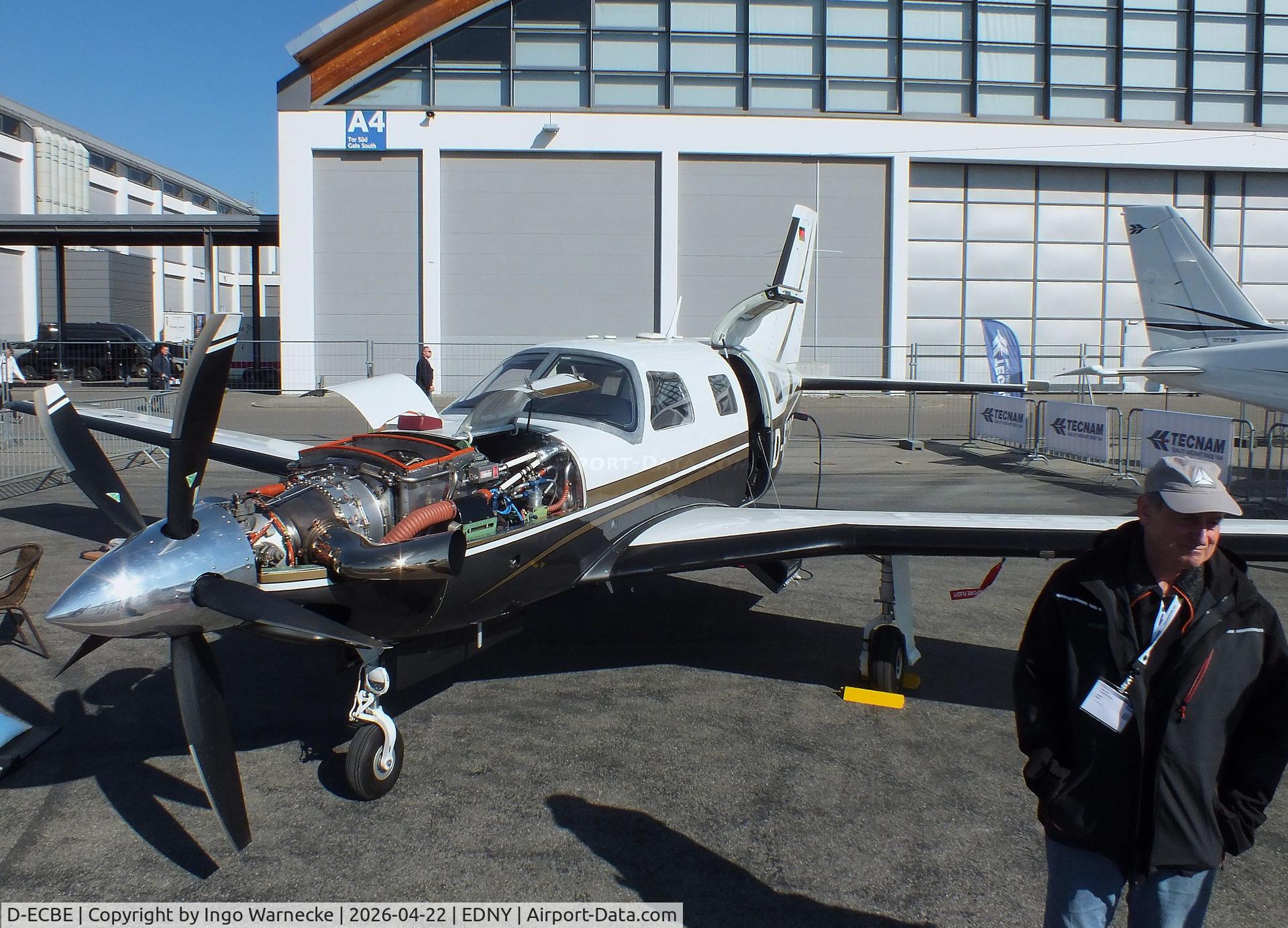 D-ECBE, 2001 Piper PA-46-500TP Malibu Meridian, c/n 4697063, Piper PA-46-500TP Malibu Meridian at the AERO 2026, Friedrichshafen