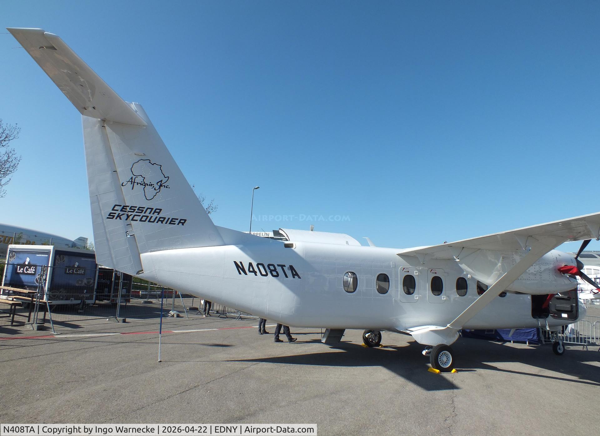 N408TA, 2025 Cessna 408 SkyCourier C/N 408-0041, Cessna 408 SkyCourier at the AERO 2026, Friedrichshafen