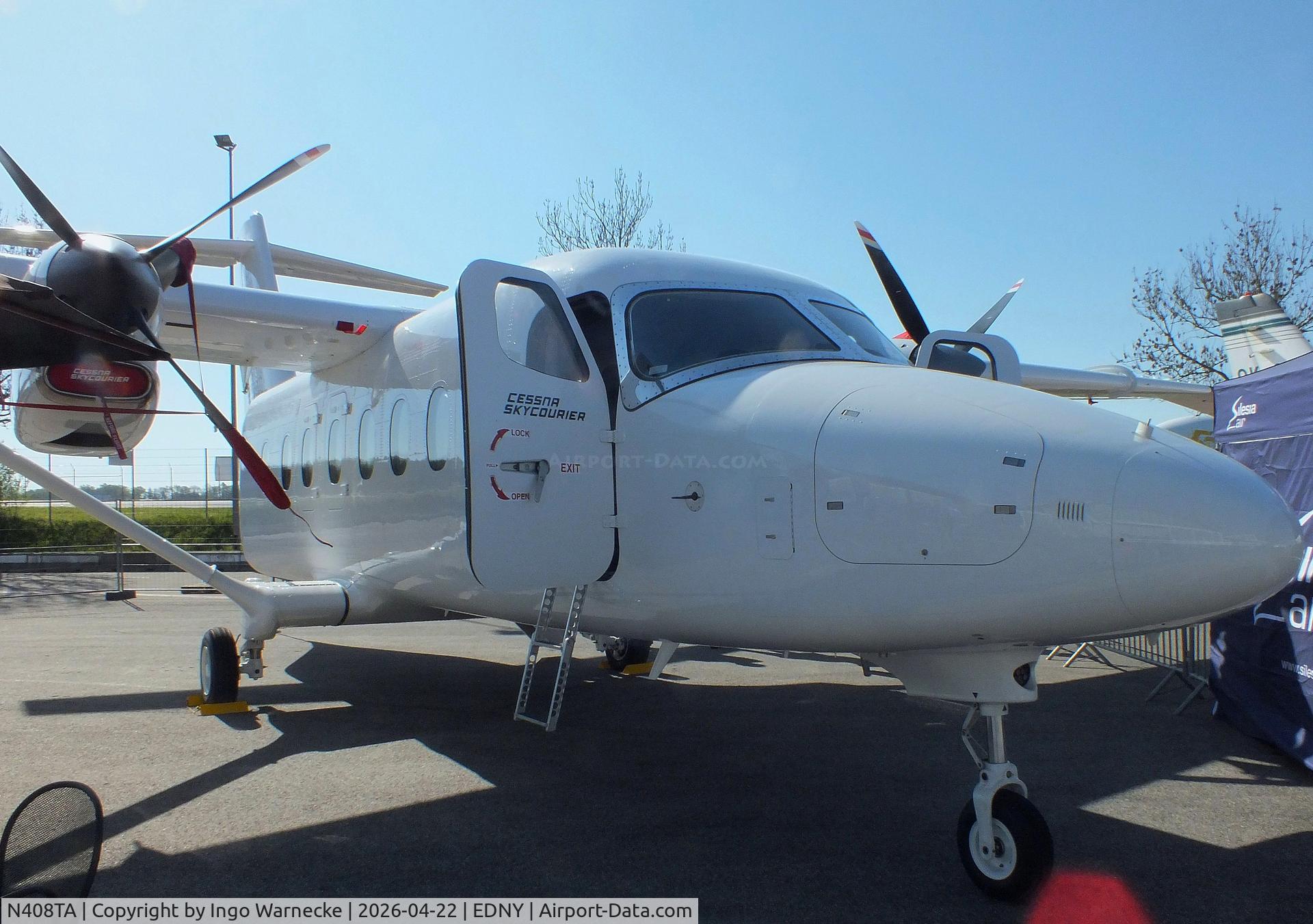 N408TA, 2025 Cessna 408 SkyCourier C/N 408-0041, Cessna 408 SkyCourier at the AERO 2026, Friedrichshafen