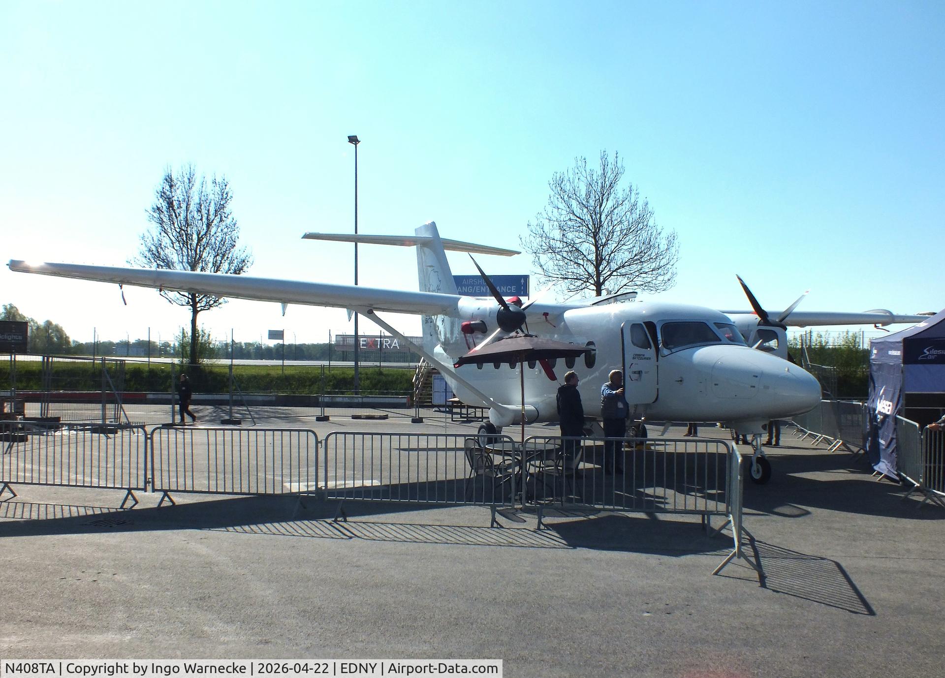 N408TA, 2025 Cessna 408 SkyCourier C/N 408-0041, Cessna 408 SkyCourier at the AERO 2026, Friedrichshafen