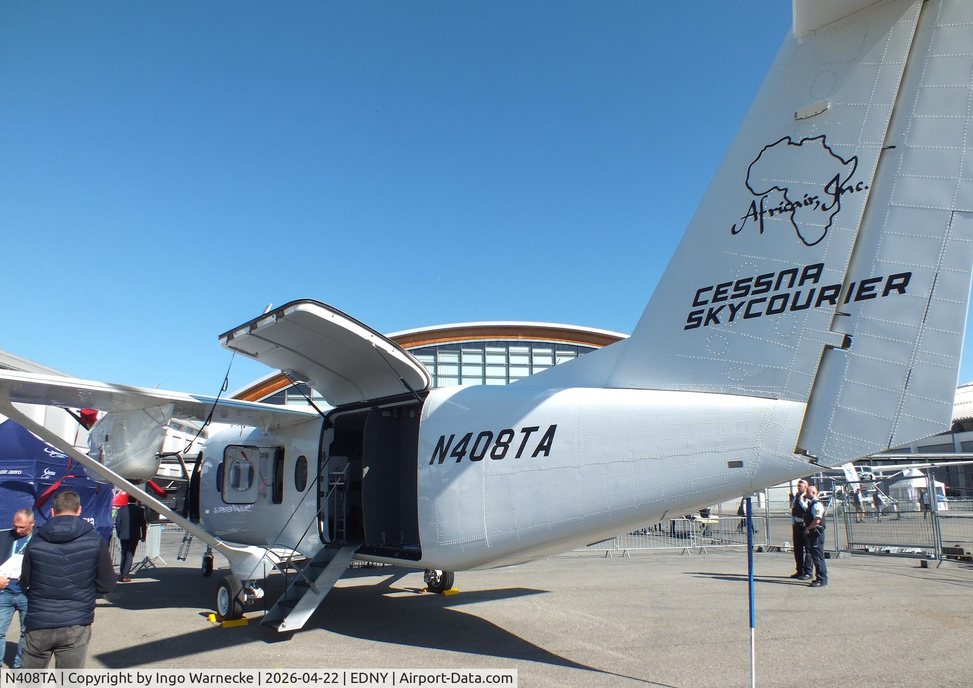 N408TA, 2025 Cessna 408 SkyCourier C/N 408-0041, Cessna 408 SkyCourier at the AERO 2026, Friedrichshafen