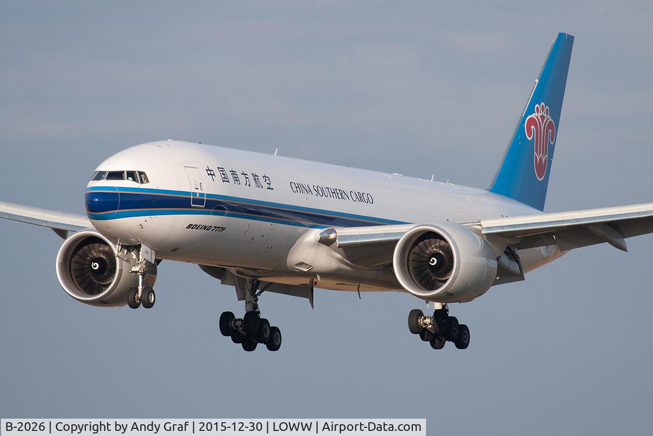 B-2026, 2015 Boeing 777-F1B C/N 41635, China Southern 777-200F