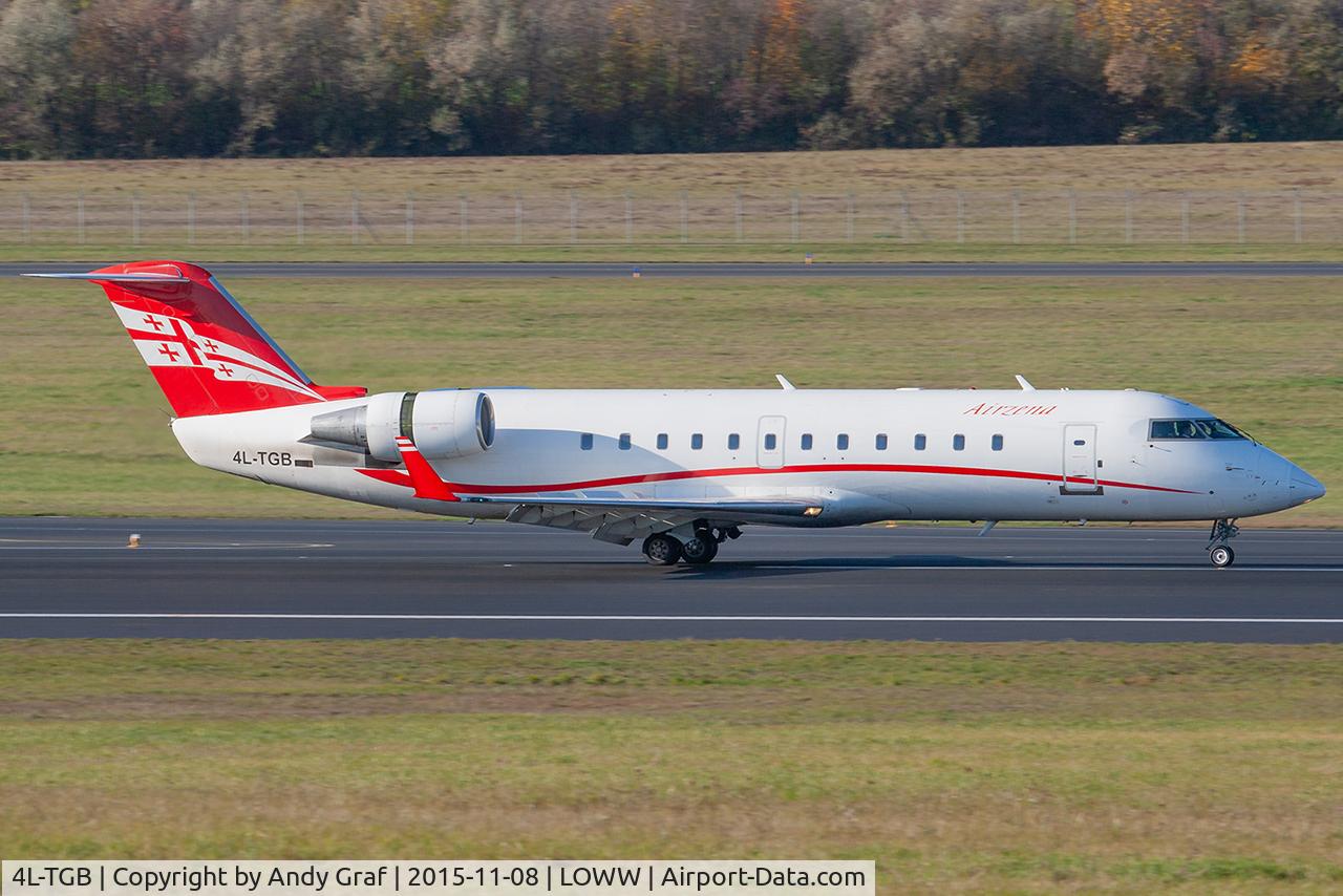 4L-TGB, 2000 Canadair CRJ-200LR (CL-600-2B19), c/n 7442, Air Zena CRJ200