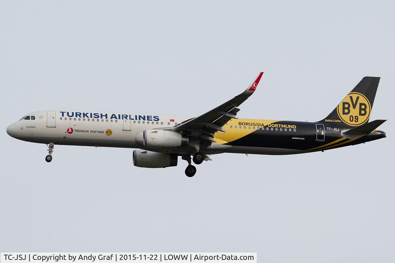 TC-JSJ, 2013 Airbus A321-231 C/N 5633, Turkish Airlines A321
