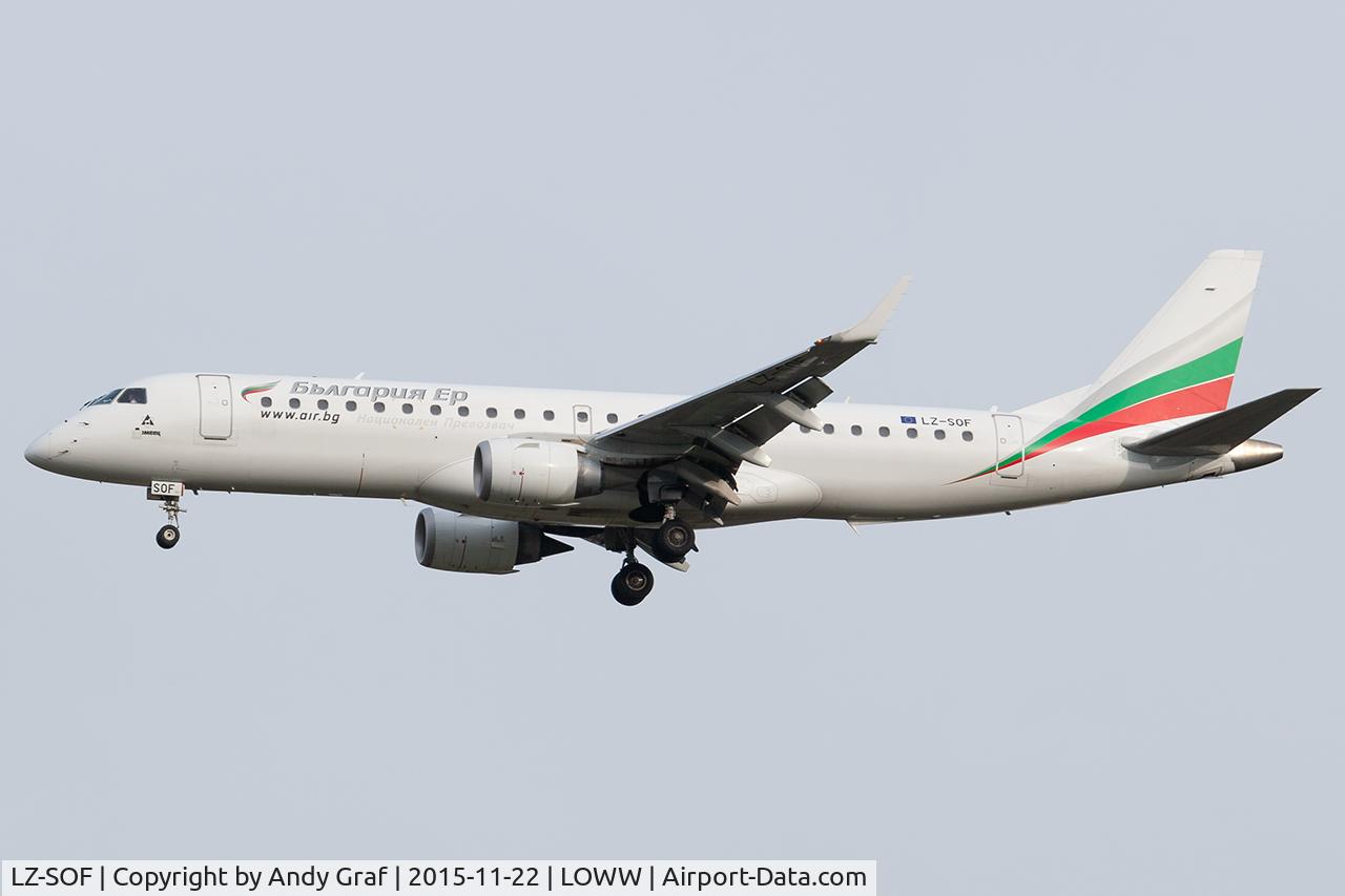 LZ-SOF, 2012 Embraer 190AR (ERJ-190-100IGW), c/n 19000492, Bulgaria Air EMB190