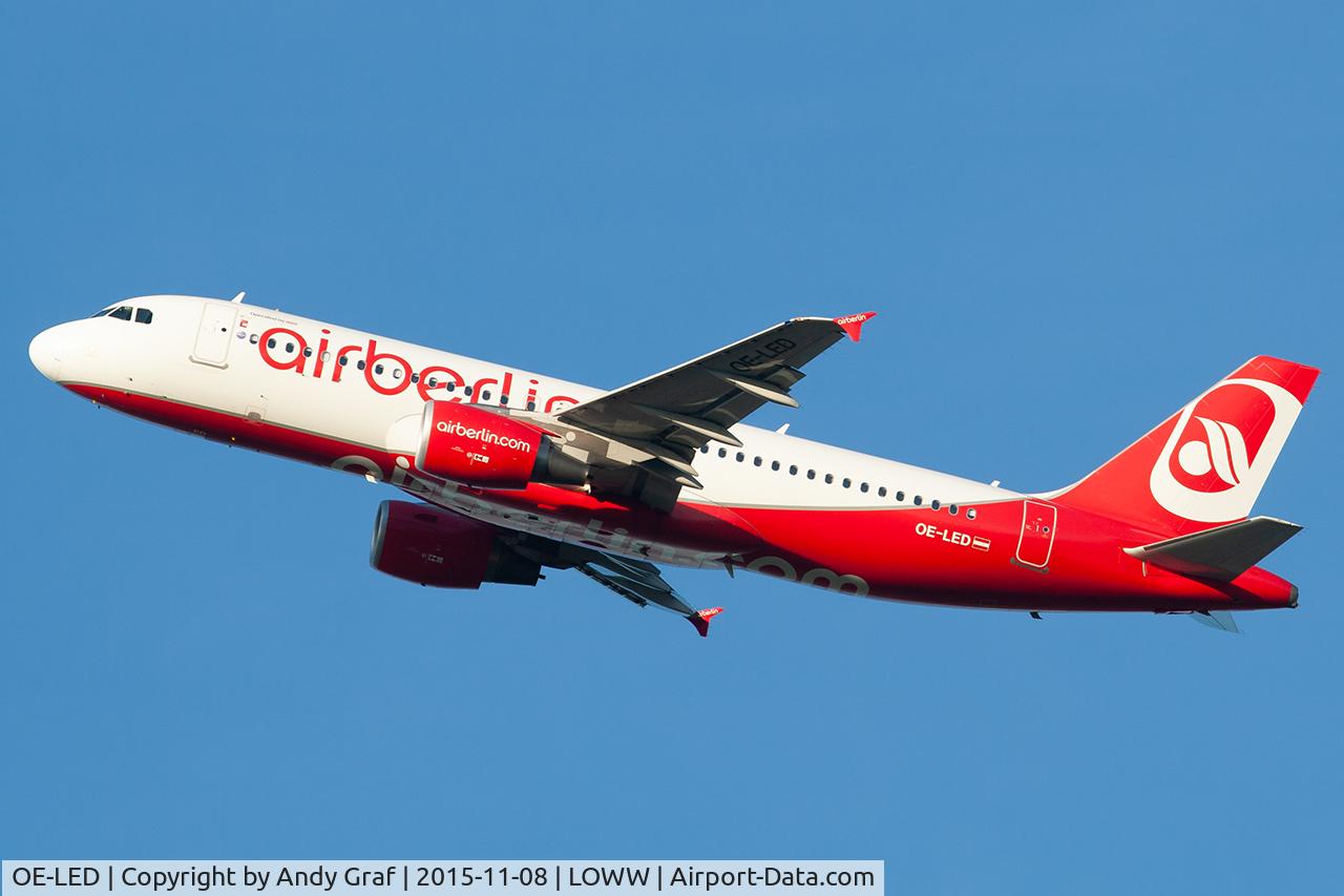 OE-LED, 2008 Airbus A319-112 C/N 3407, Air Berlin A319