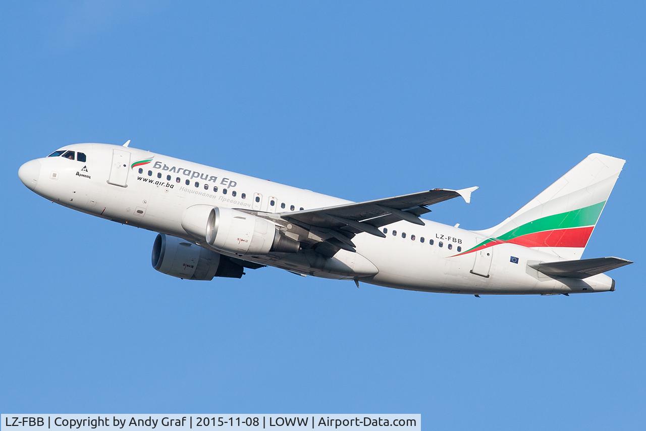 LZ-FBB, 2007 Airbus A319-112, c/n 3309, Bulgaria Air A319
