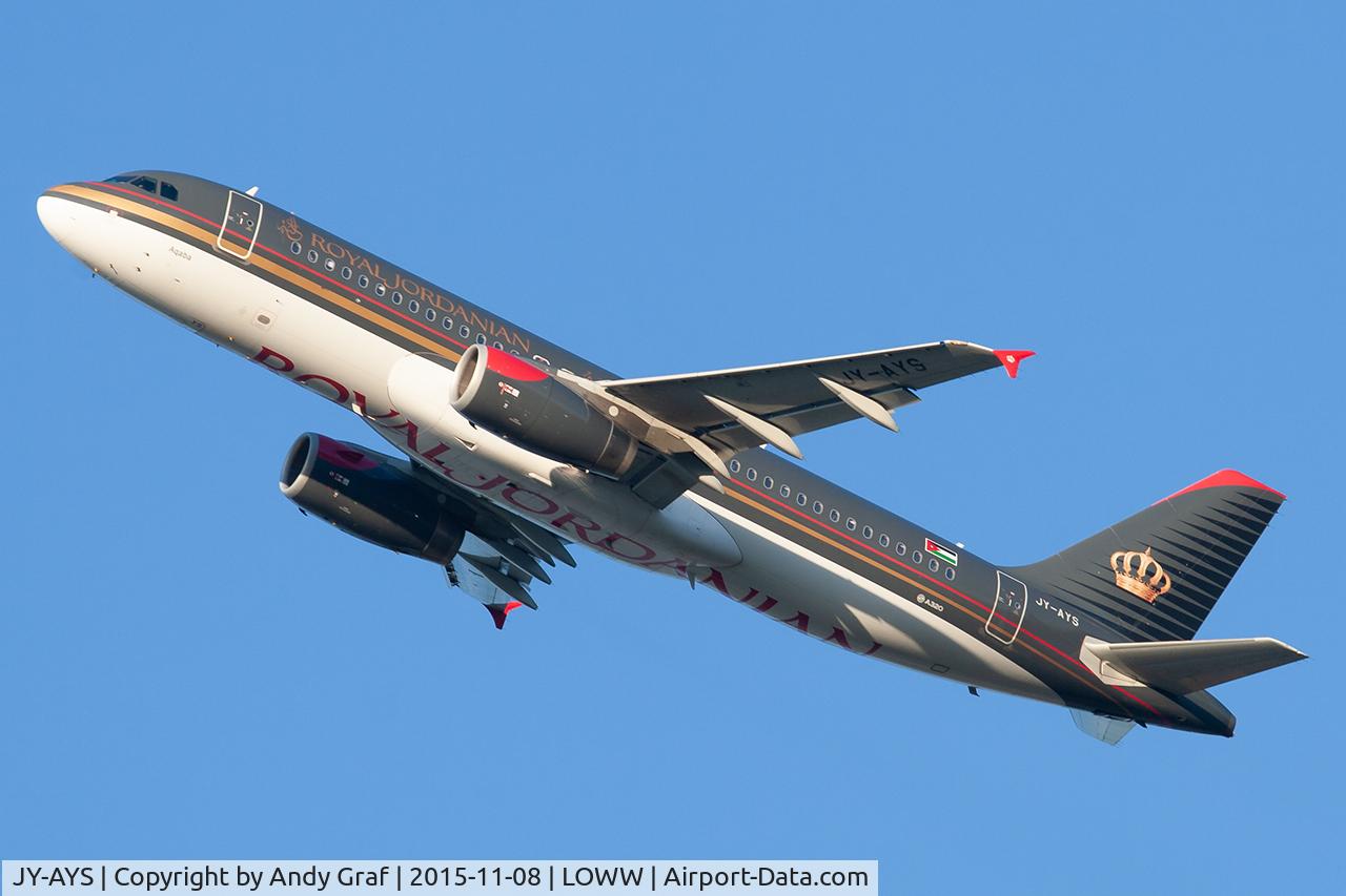 JY-AYS, 2011 Airbus A320-232 C/N 4853, Royal Jordanian A320