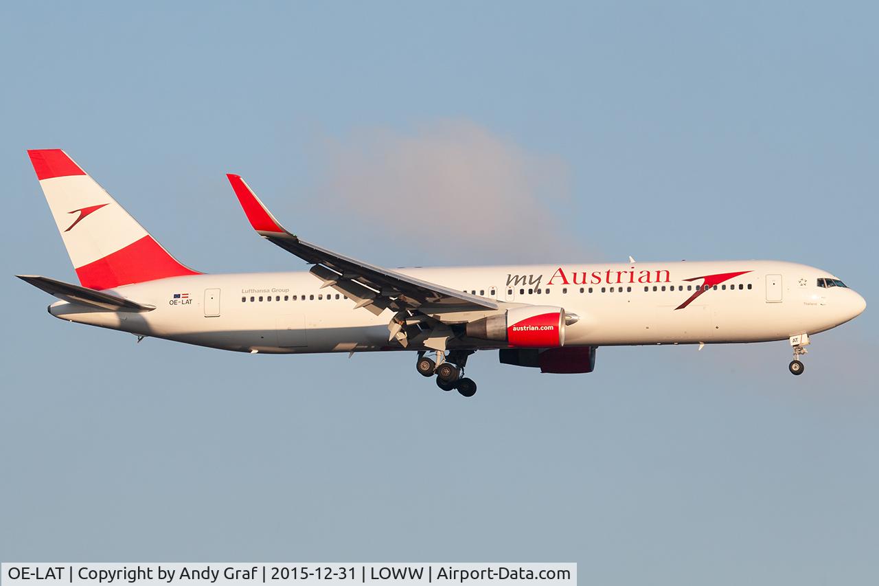 OE-LAT, 1991 Boeing 767-31A, c/n 25273, Austrian 767-300