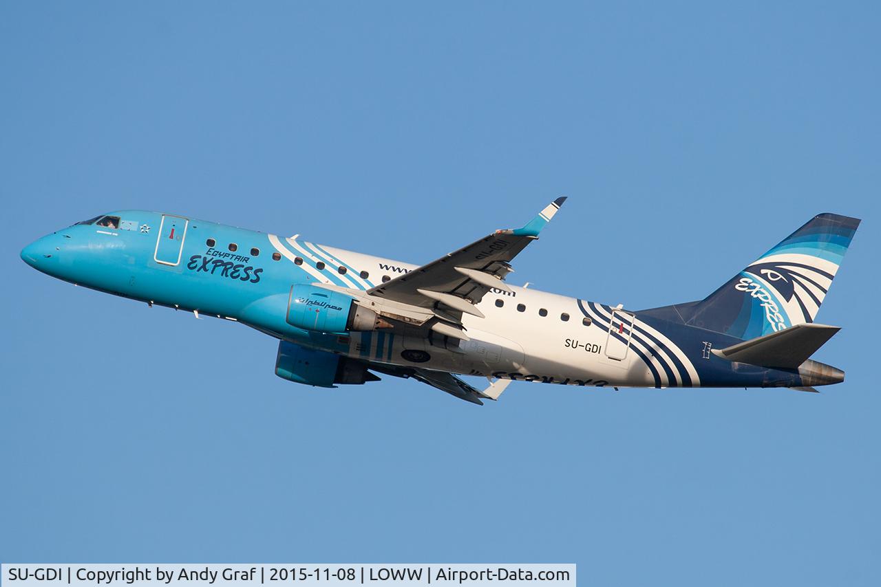 SU-GDI, 2009 Embraer 170LR (ERJ-170-100LR) C/N 17000276, Egyptair Express EMB170