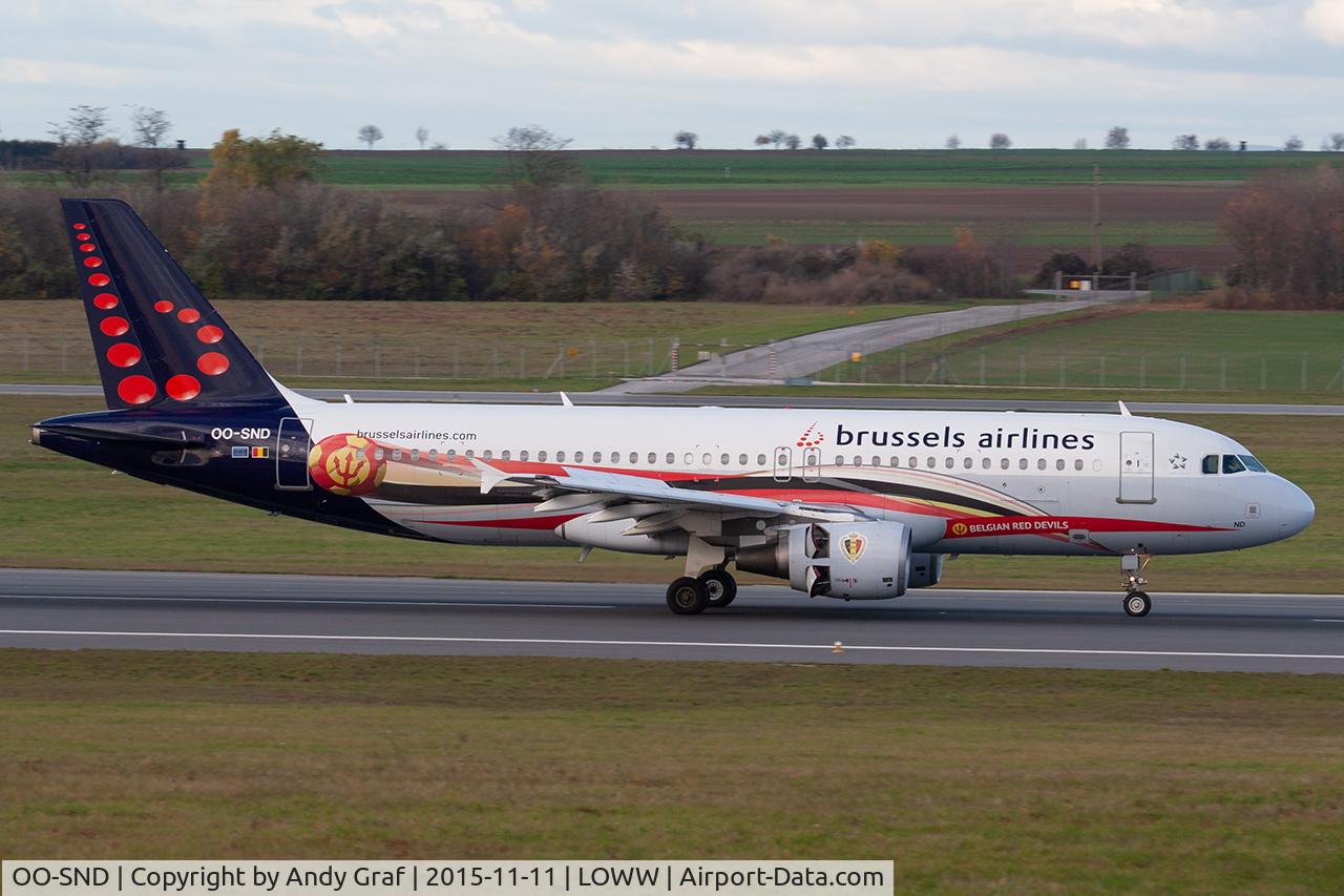 OO-SND, 2002 Airbus A320-214 C/N 1838, Brussel Airlines A320