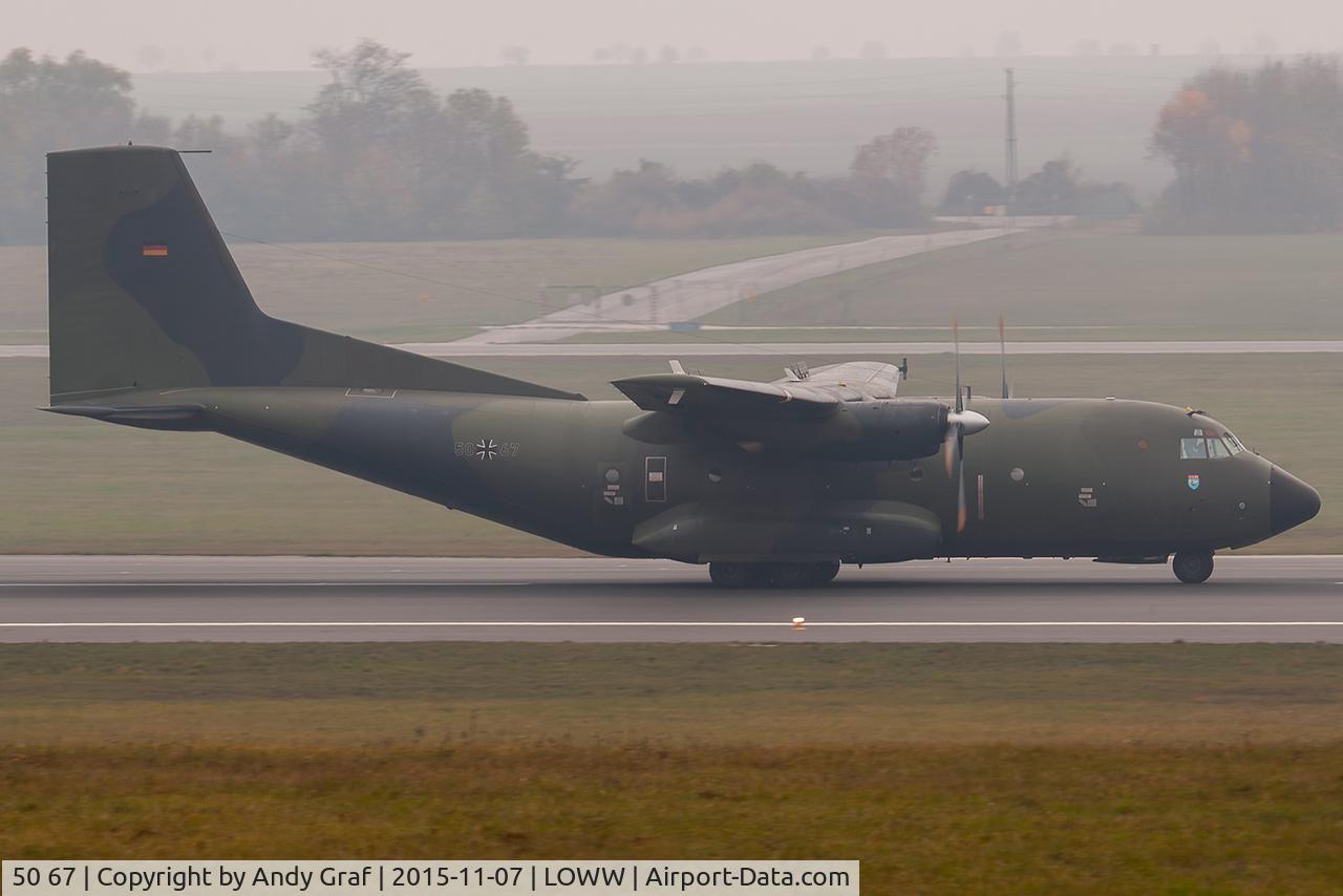 50 67, Transall C-160D C/N D104, German Airforce C-160