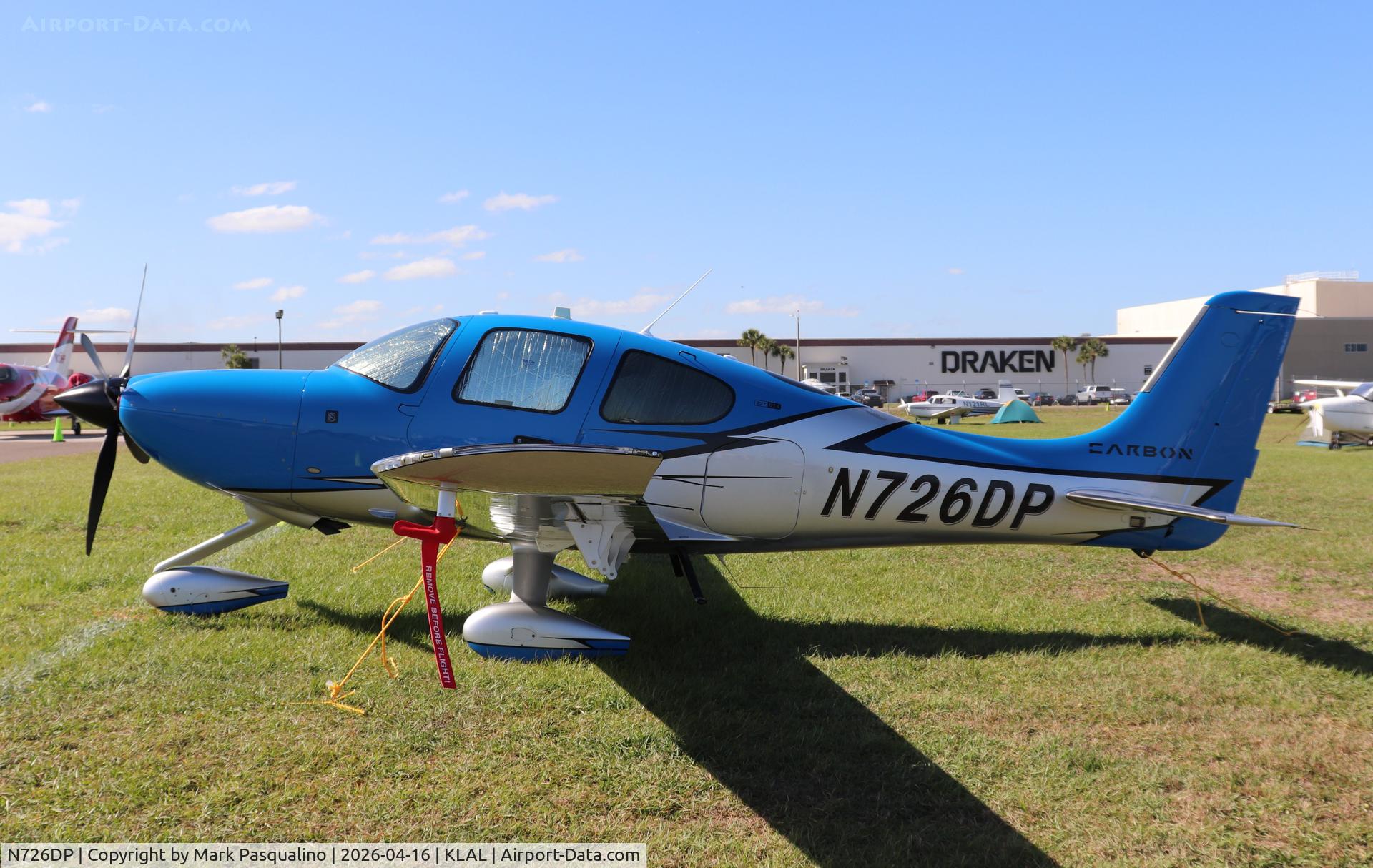 N726DP, 2022 Cirrus SR22T C/N 8852, Cirrus SR22T