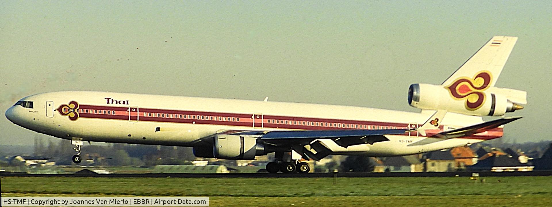 HS-TMF, 1992 McDonnell Douglas MD-11F C/N 48418, ex-slide