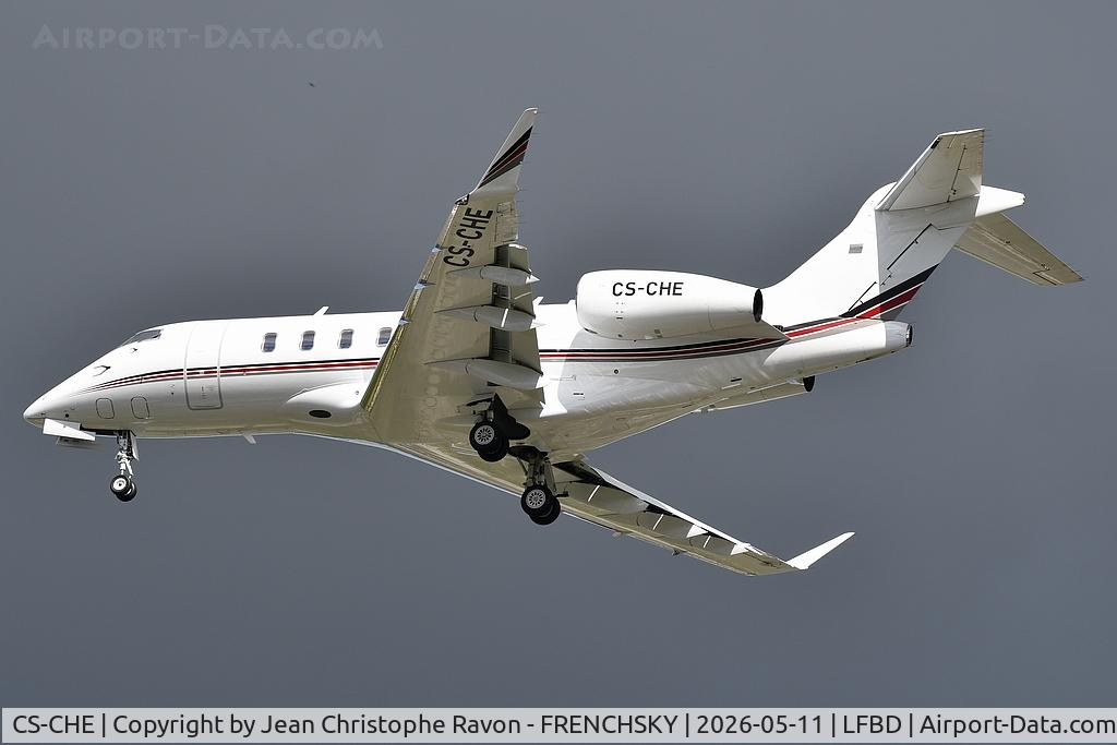 CS-CHE, 2016 Bombardier Challenger 350 (BD-100-1A10), c/n 20623, Amsterdam (AMS)	Bordeaux (BOD)	(NJE9GP)