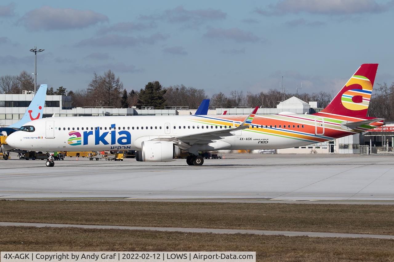 4X-AGK, 2018 Airbus A321-251NX C/N 8567, Arkia A321N