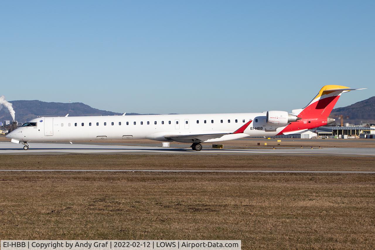 EI-HBB, 2016 Bombardier CRJ-1000 (CL-600-2E25) C/N 19049, Iberia Regional CRJ1000