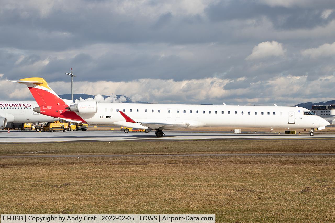 EI-HBB, 2016 Bombardier CRJ-1000 (CL-600-2E25), c/n 19049, Iberia Regional CRJ1000