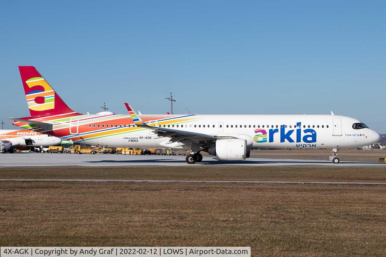 4X-AGK, 2018 Airbus A321-251NX C/N 8567, Arkia A321N