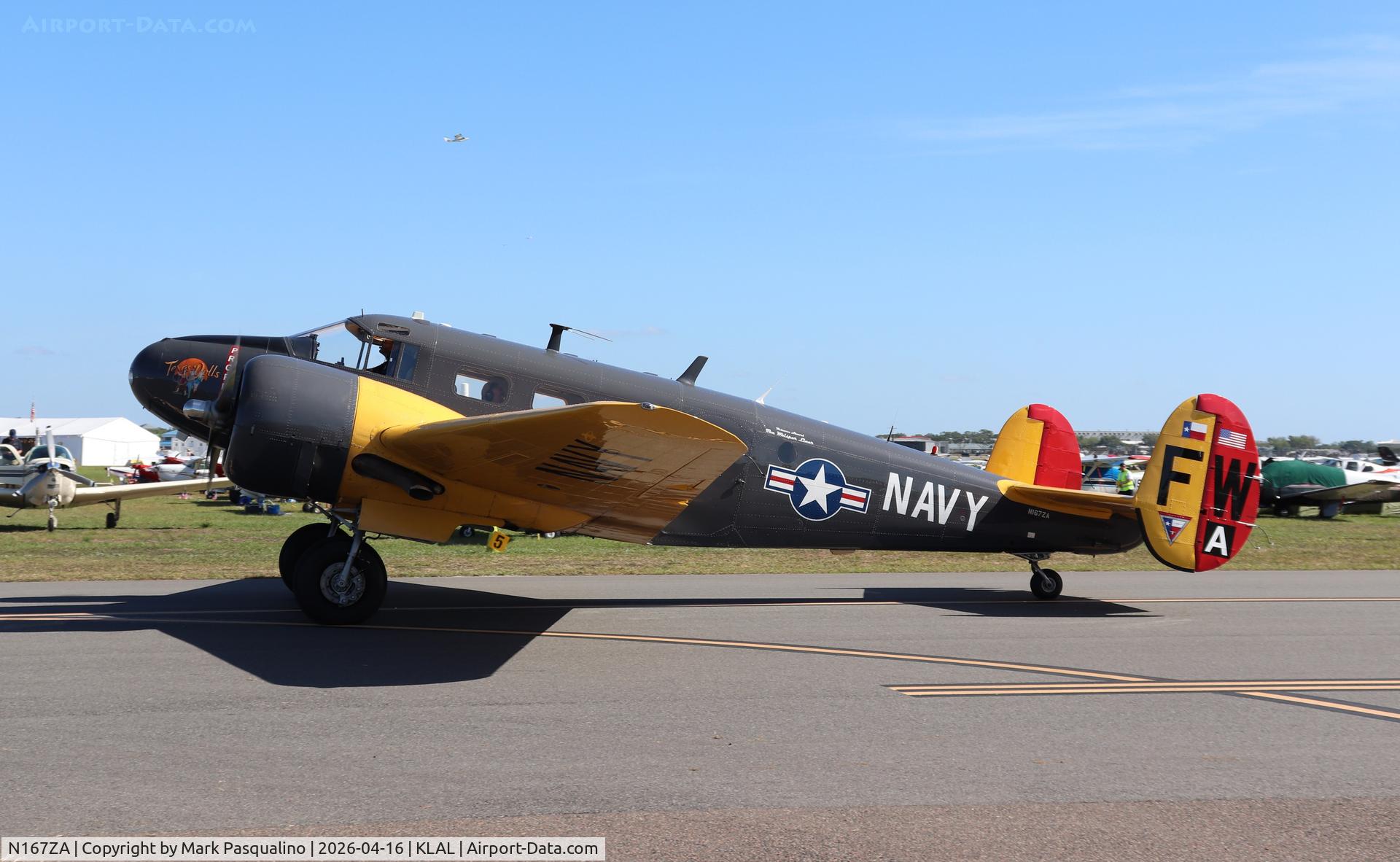 N167ZA, 1954 Beech C-45H Expeditor C/N AF-692, Beech C-45H