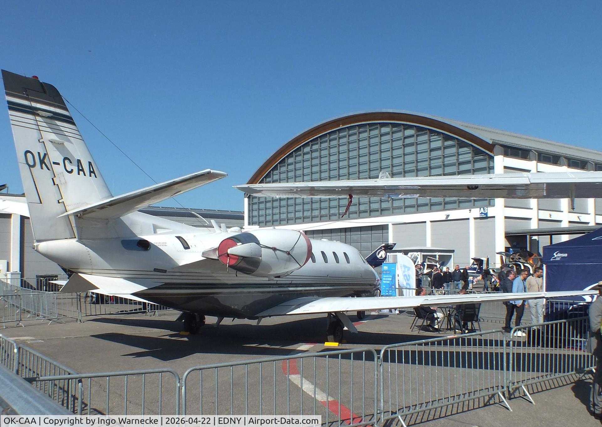 OK-CAA, 2001 Cessna 560XL Citation Excel C/N 560-5183, Cessna 560XL Citation Excel at the AERO 2026, Friedrichshafen