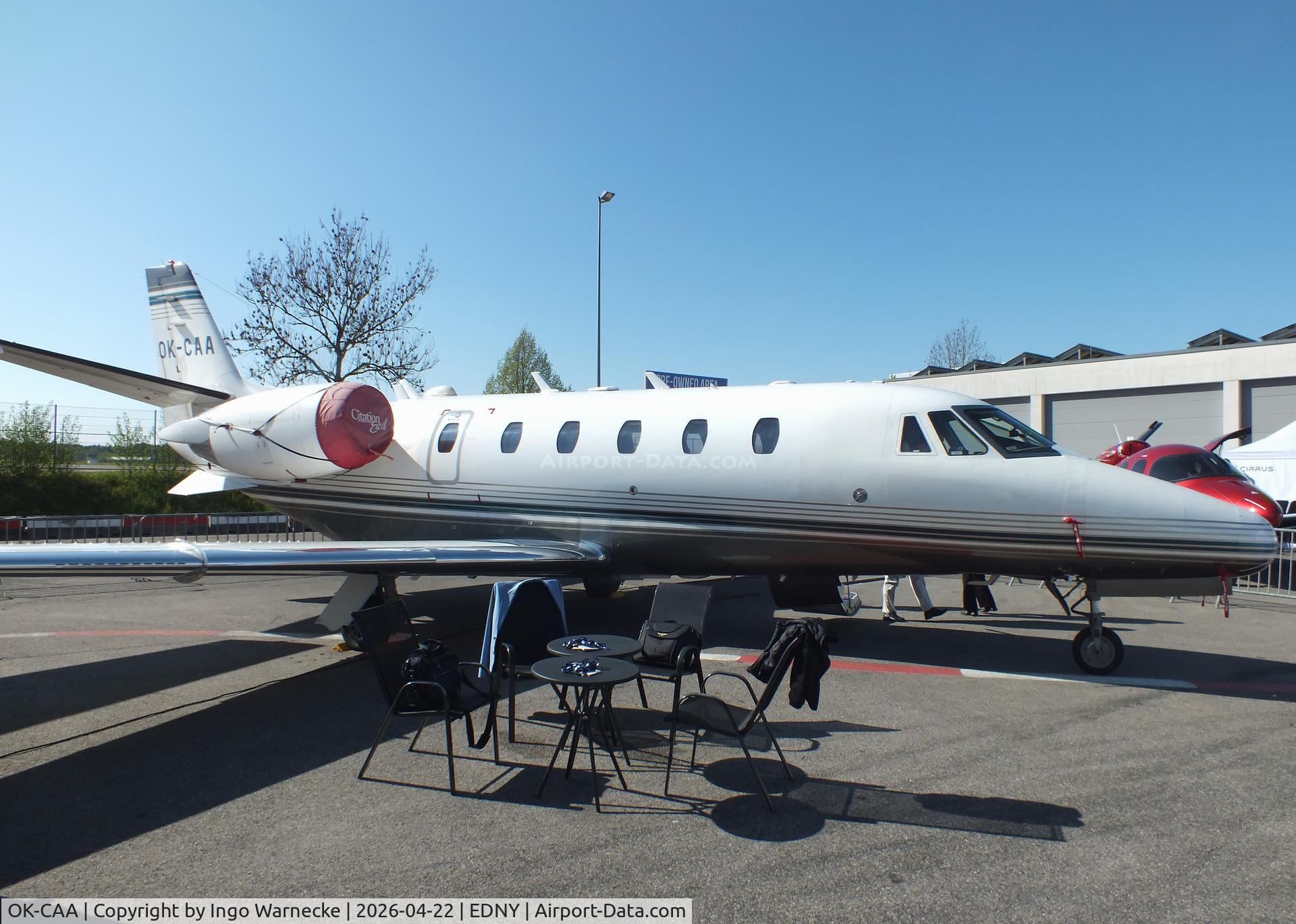 OK-CAA, 2001 Cessna 560XL Citation Excel C/N 560-5183, Cessna 560XL Citation Excel at the AERO 2026, Friedrichshafen