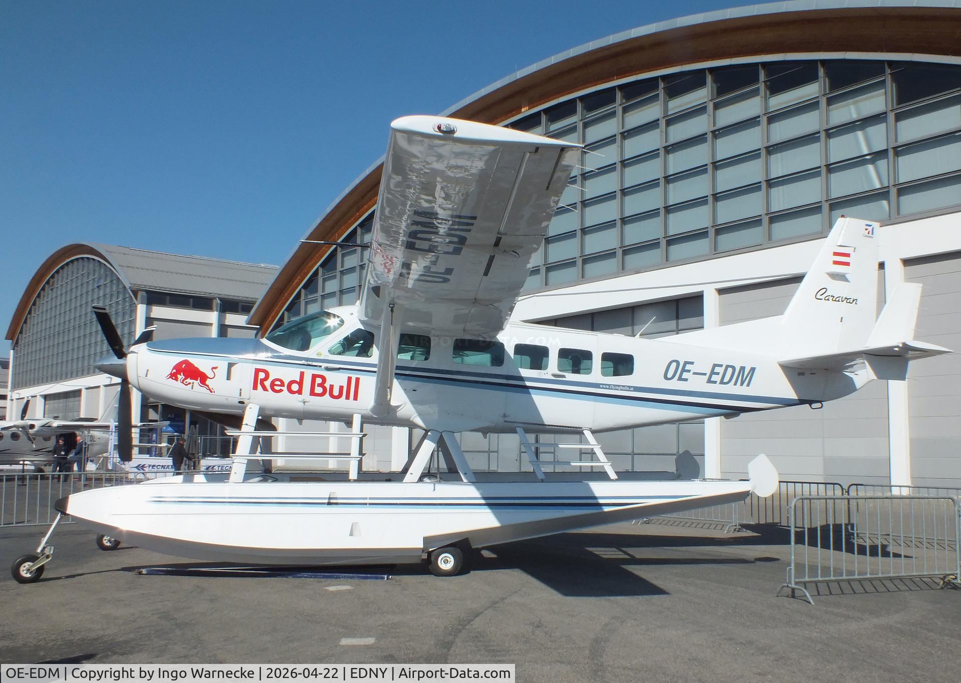 OE-EDM, 1996 Cessna 208 Caravan 1 C/N 20800257, Cessna 208 Caravan 1 on amphibious floats at the AERO 2026, Friedrichshafen