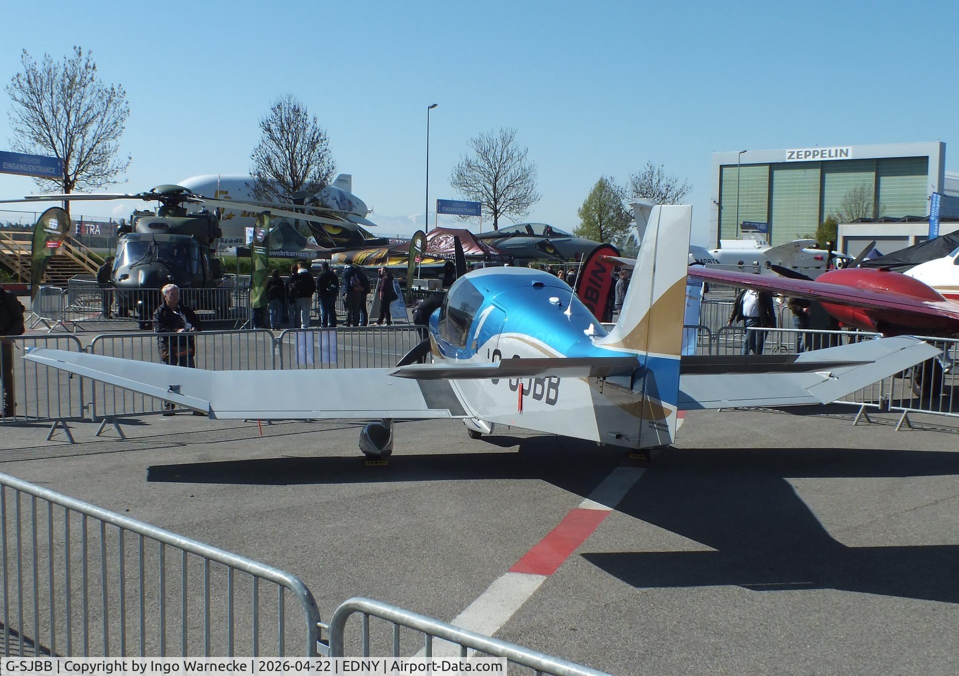 G-SJBB, 2020 Robin DR-400-140B Dauphin Major Major, c/n 2744, Robin DR.400-140B Dauphin Major at the AERO 2026, Friedrichshafen