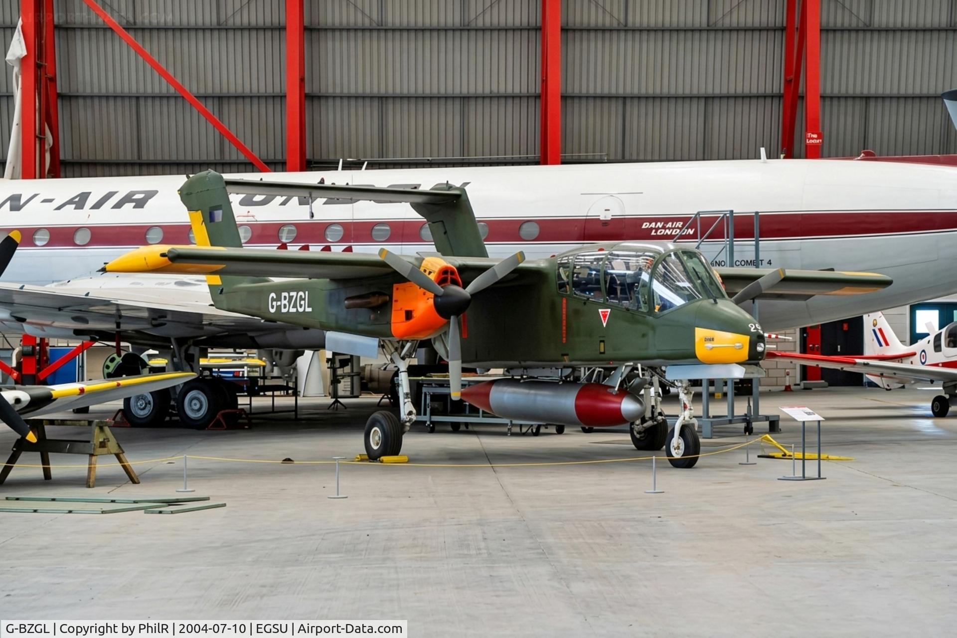 G-BZGL, 1971 North American OV-10B Bronco C/N 338-11, 99+26 (G-BZGL) 1971 NA OV-10A Bronco German Army Duxford 

