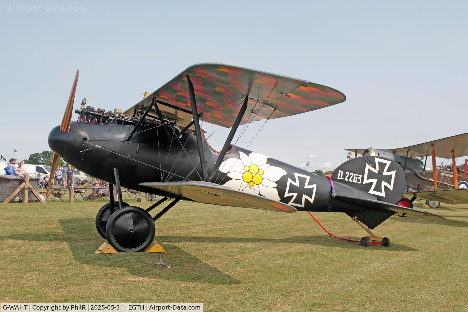 G-WAHT, 2016 Vintage Aviator DVA-1 Albatross Replica C/N 0147, 2263 (G-WAHT) 2016 TVAL Built Albatros D-Va1 (Replica) Military Day Old Warden 