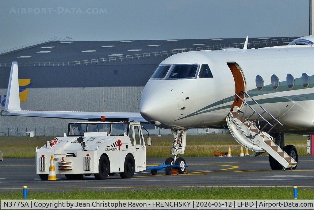 N377SA, 2007 Gulfstream Aerospace GV-SP, c/n 5155, Bordeaux (BOD)	Oxford (OXC)	(N377SA)