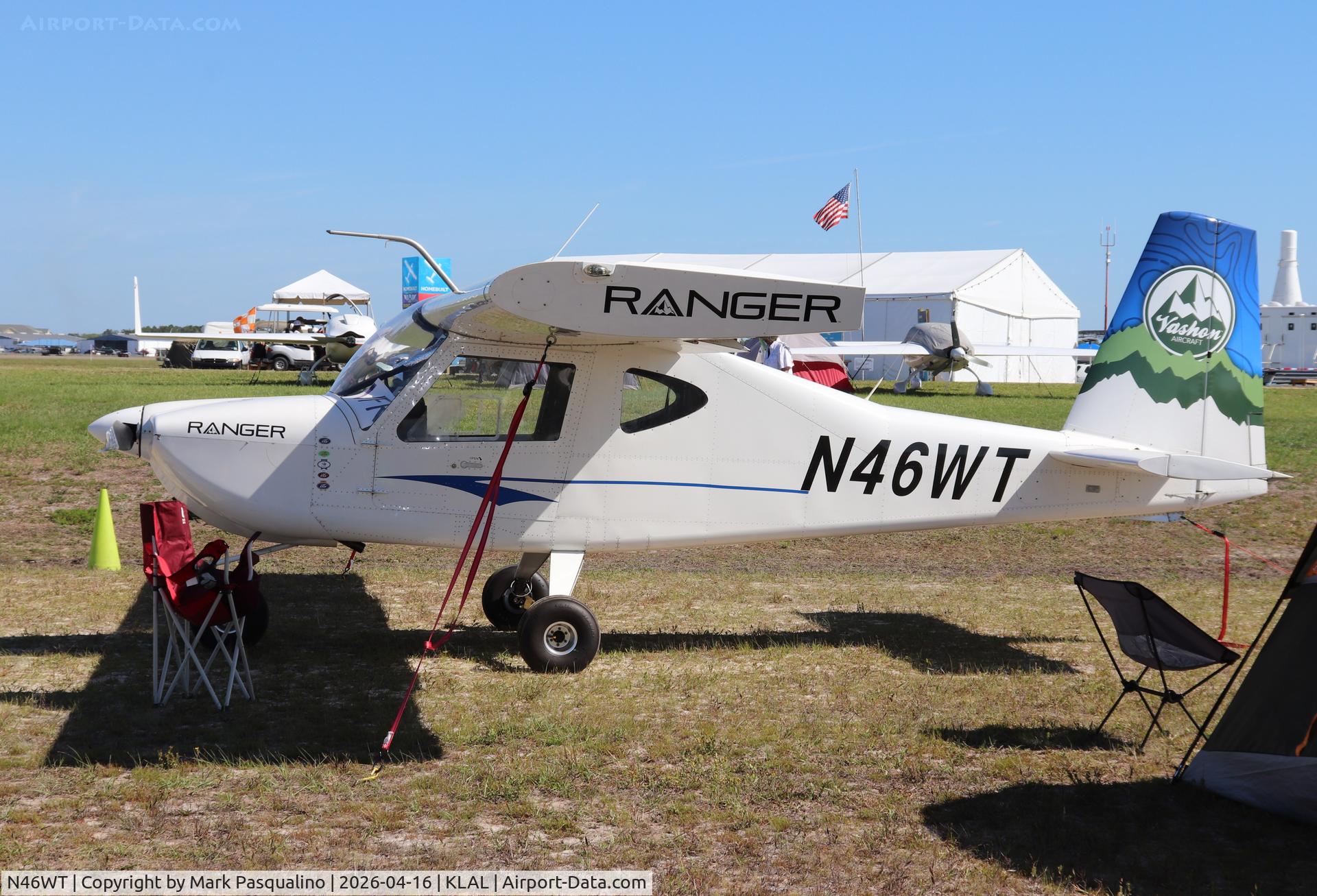 N46WT, 2019 Vashon Aircraft Ranger R7 C/N 10145, Vashon Aircraft Ranger R7