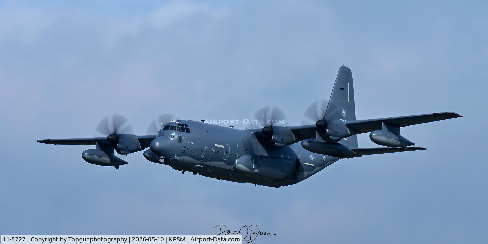 11-5727, 2012 Lockheed HC-130J C/N 382-5727, 71st RQS	Moody AFB, GA