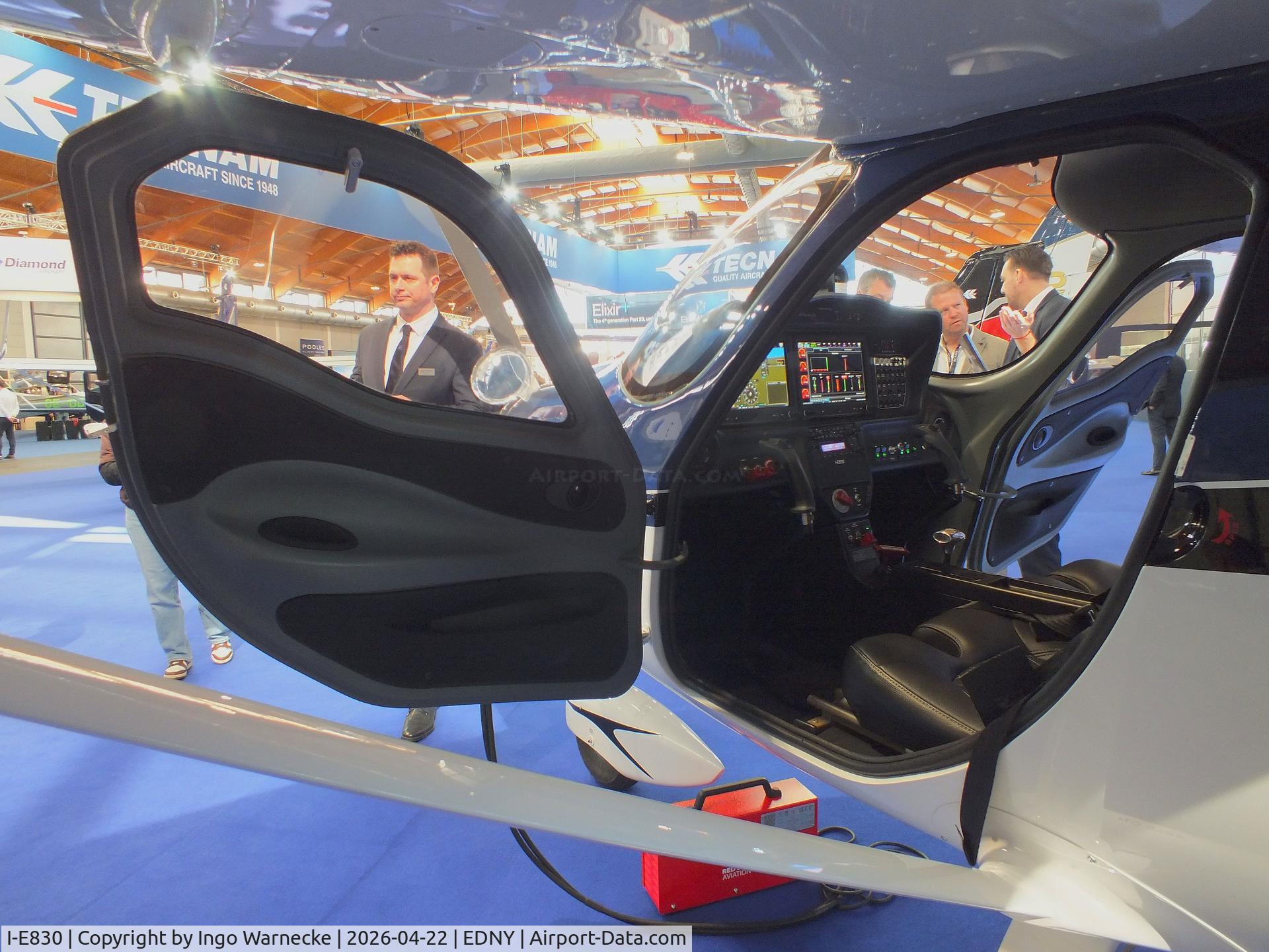I-E830, 2025 Tecnam P92 Echo Mk II C/N 1773, Tecnam P92 Echo Mk II at the AERO 2026, Friedrichshafen