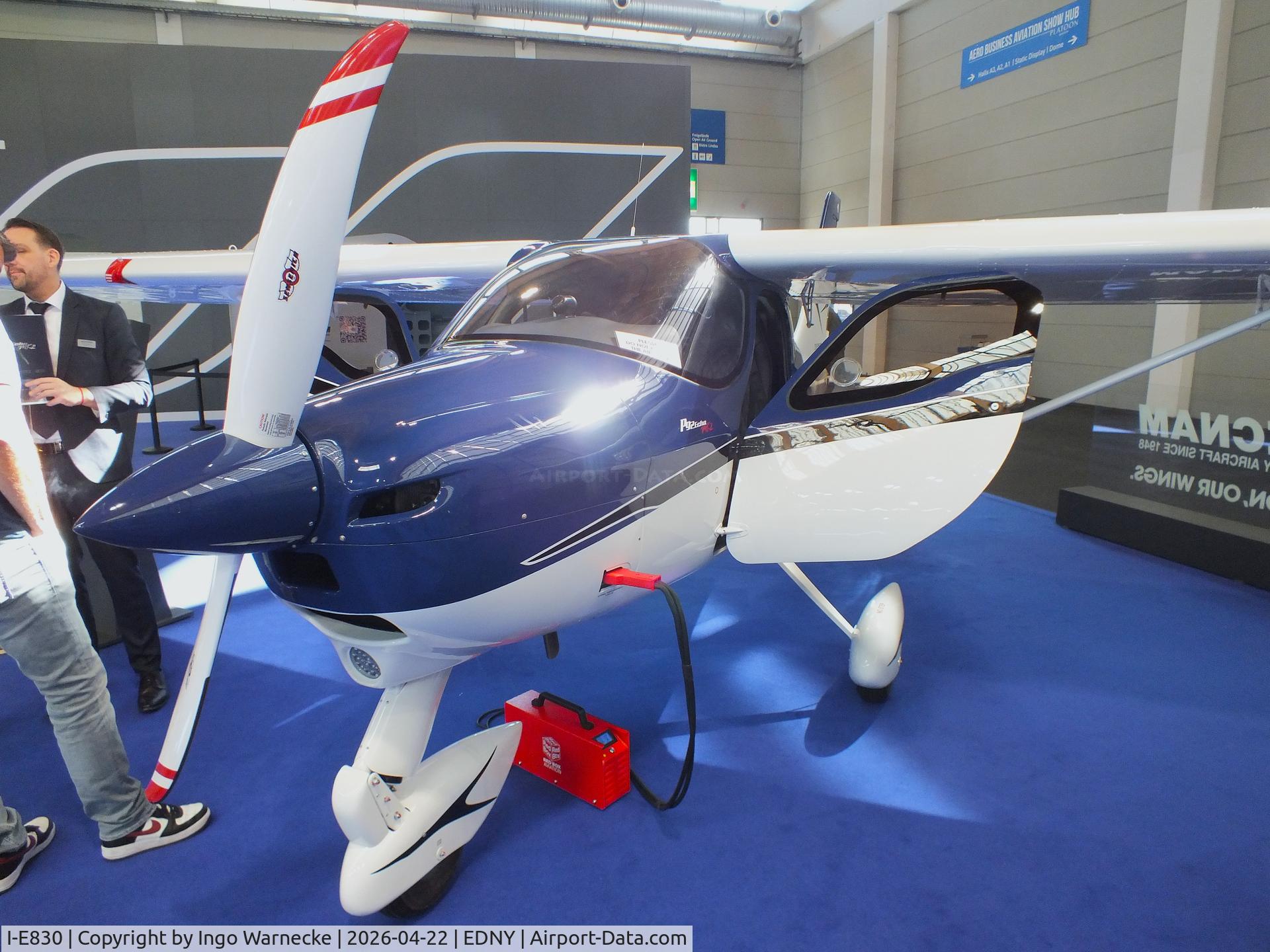 I-E830, 2025 Tecnam P92 Echo Mk II C/N 1773, Tecnam P92 Echo Mk II at the AERO 2026, Friedrichshafen