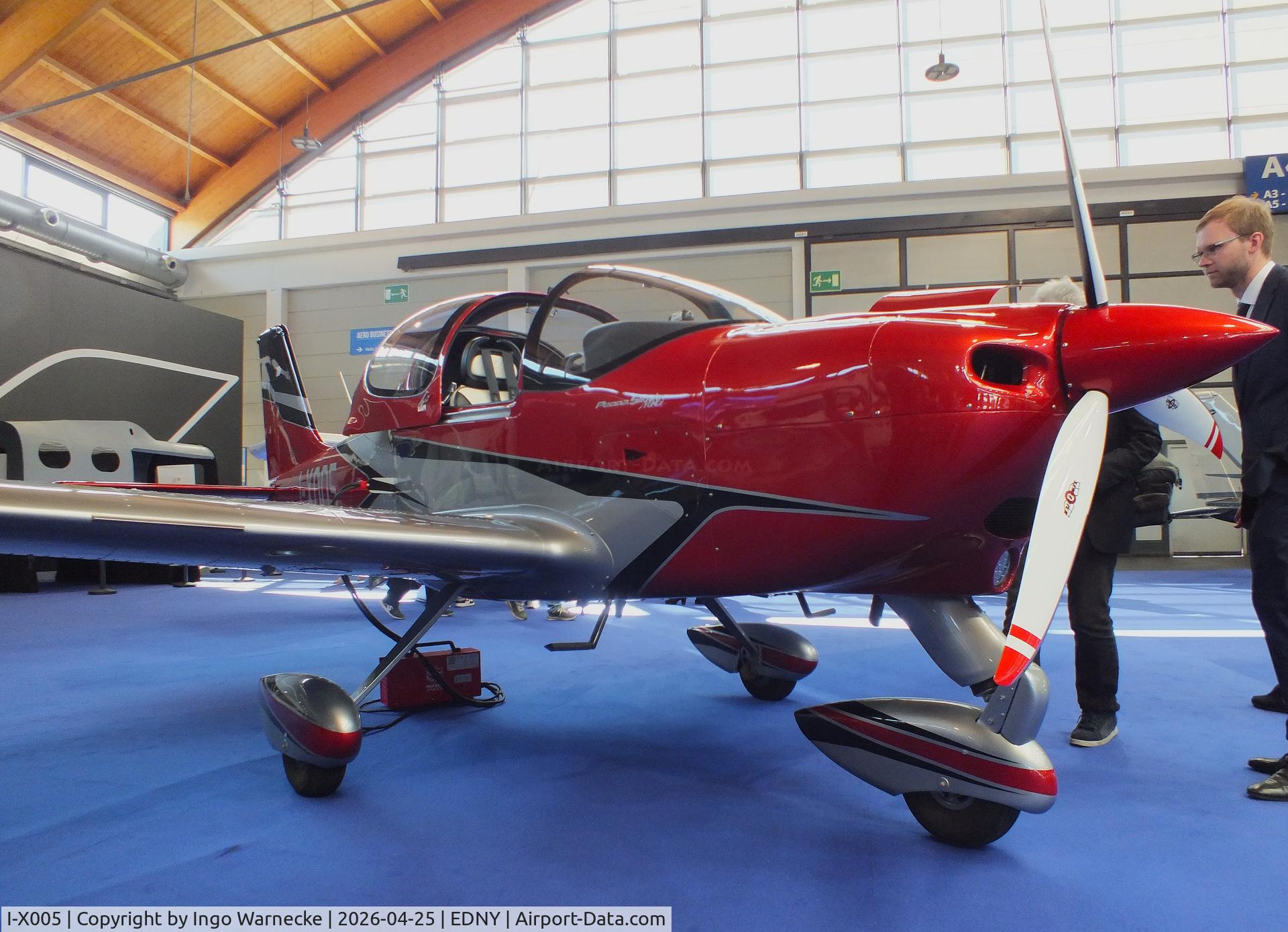 I-X005, Tecnam P-2002 Sierrra Mk.II C/N unknown_I-X005, Tecnam P2002 Sierrra Mk II at the AERO 2026, Friedrichshafen