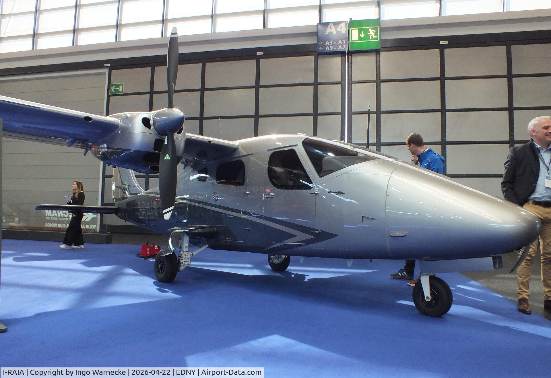 I-RAIA, Tecnam P2006T NG Sport C/N 405, Tecnam P2006T NG Sport at the AERO 2026, Friedrichshafen