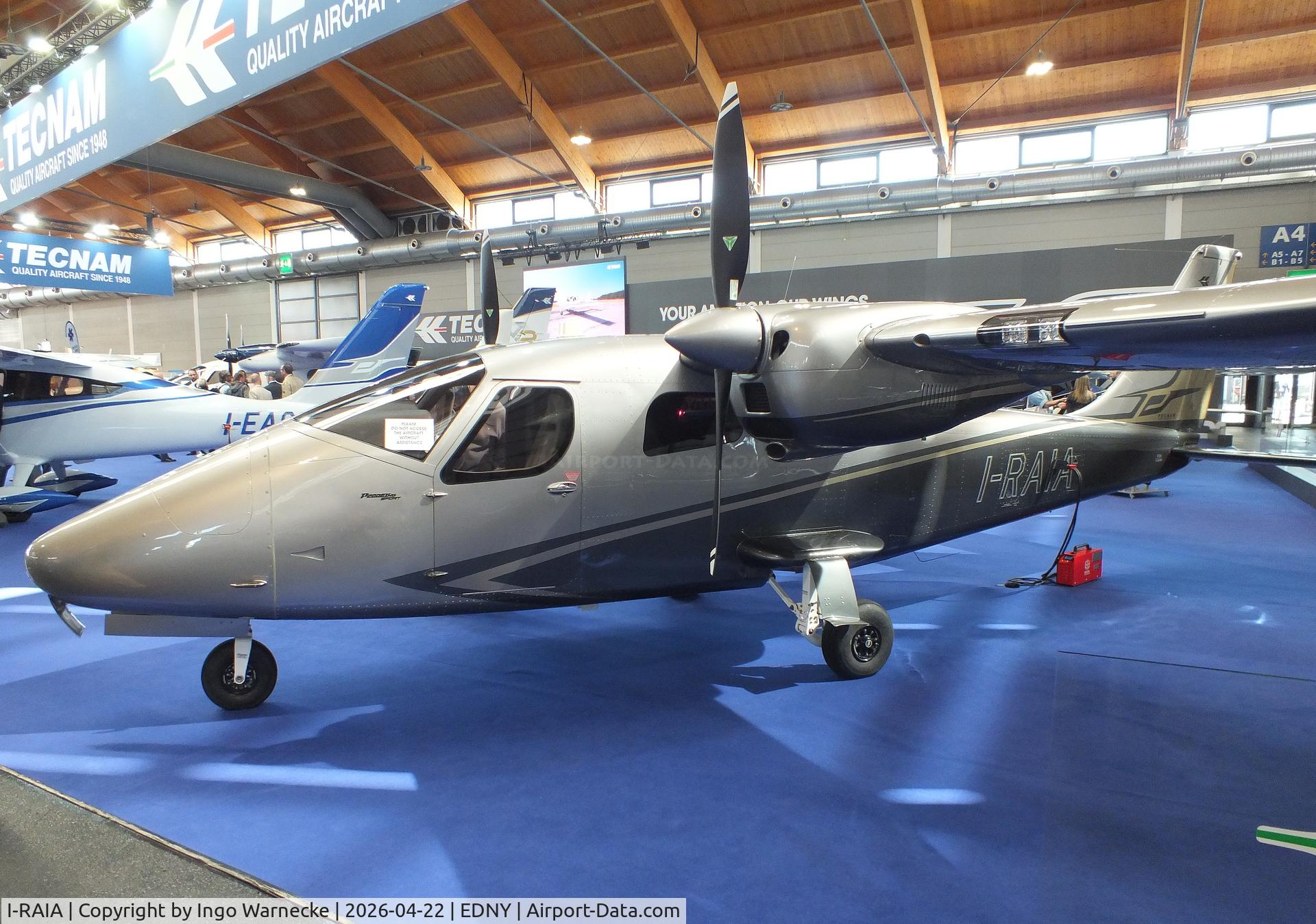 I-RAIA, Tecnam P2006T NG Sport C/N 405, Tecnam P2006T NG Sport at the AERO 2026, Friedrichshafen