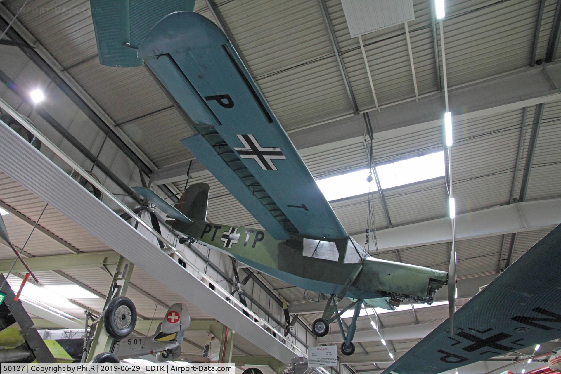 50127, Ikarus Kurir DM-6R C/N Not found 50127, 50127 PT+TP Cijan DM-6R Kurir-L Luftwaffe Sinsheim 
