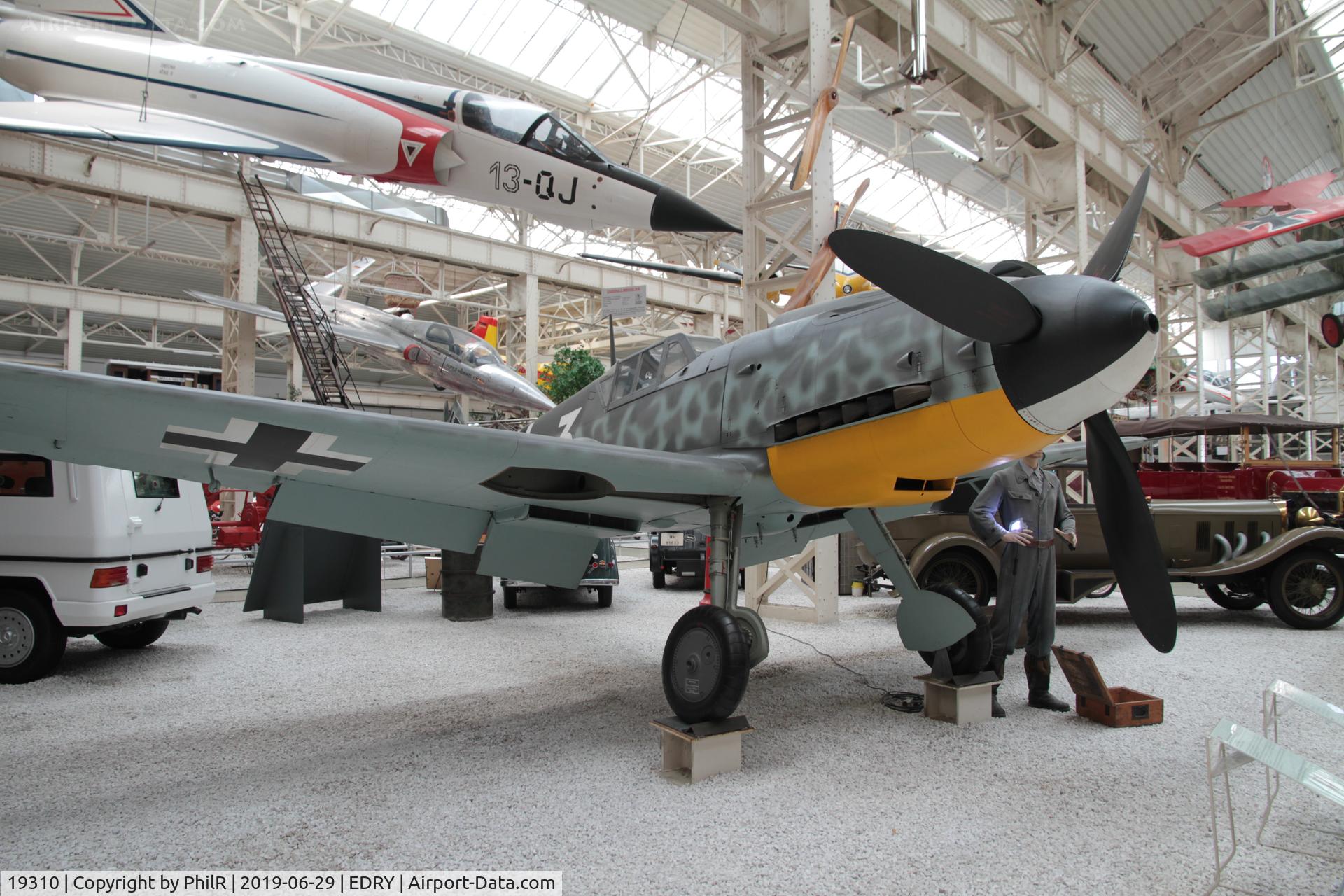 19310, Messerschmitt Bf-109G-4 C/N Not found 19310, 19310 1942 Messerschmitt Bf109 G-4 Luftwaffe Speyer 
