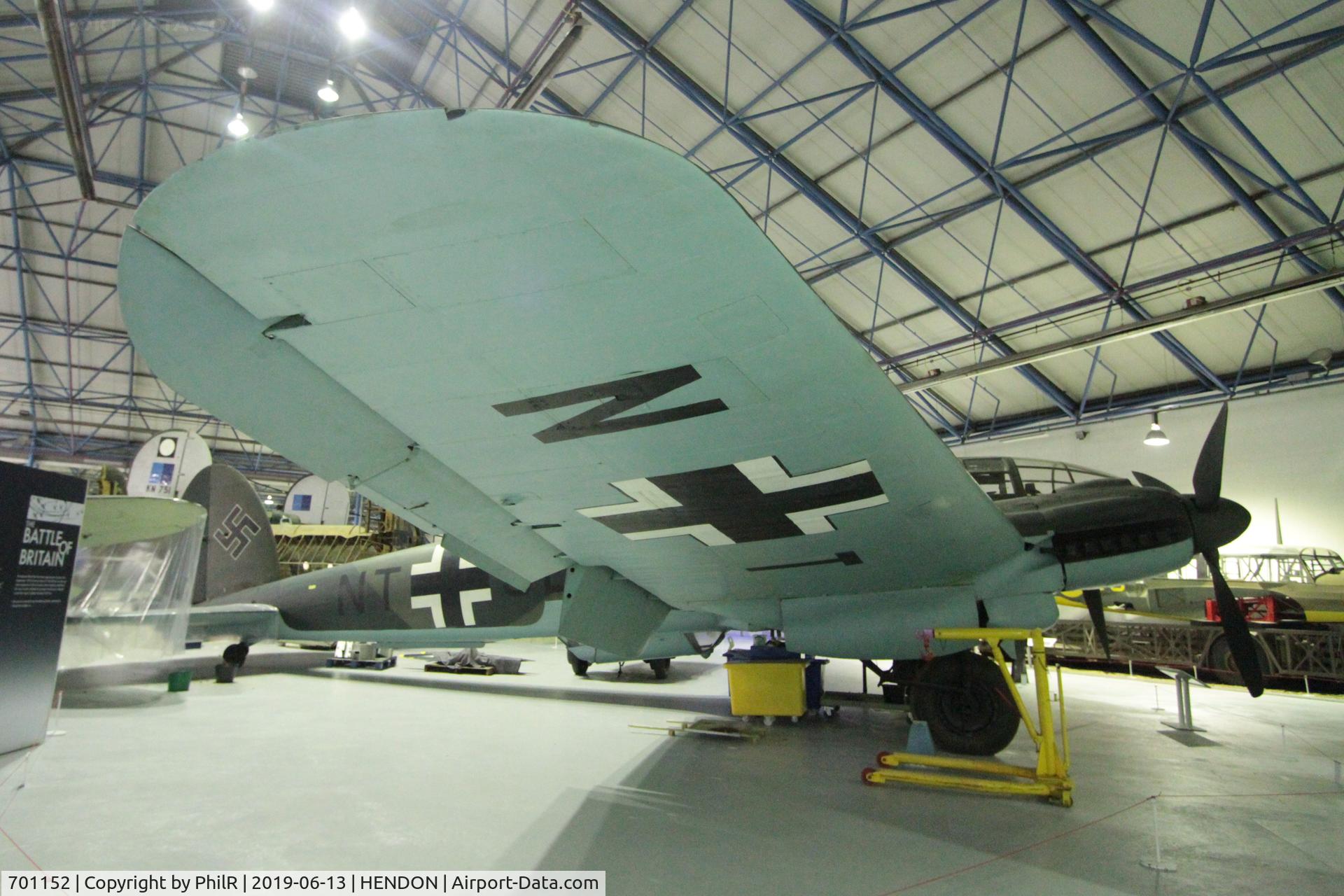 701152, Heinkel He-111H-20 C/N 701152, 701152 1944 Heinkel He111 H-20R1 RAF Museum Hendon 

